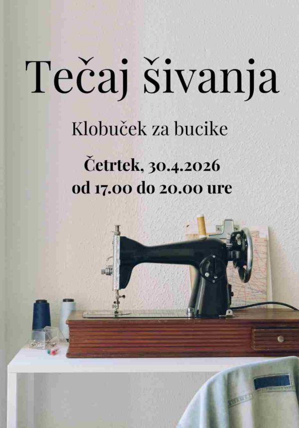 Tečaj šivanja stojala za bucike